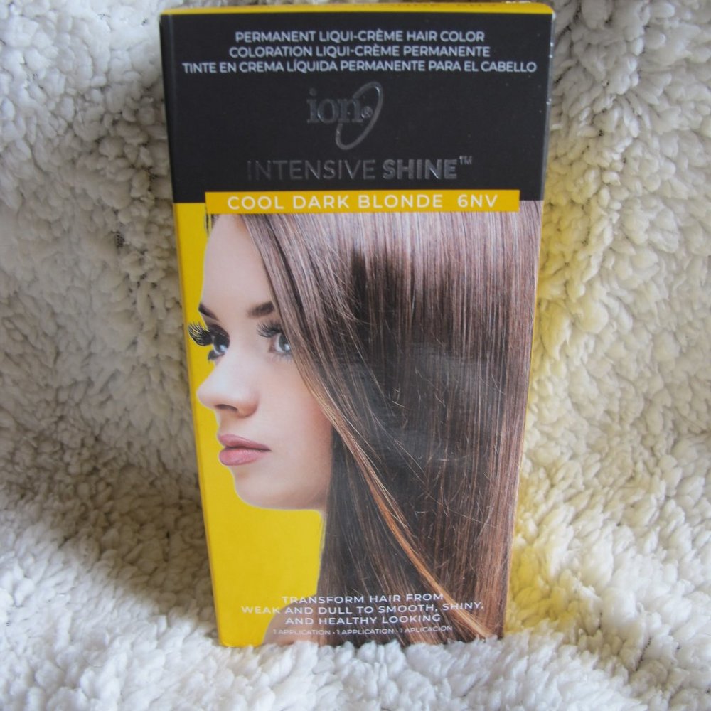 New Ion Cool Dark Blonde Hair Color Kit